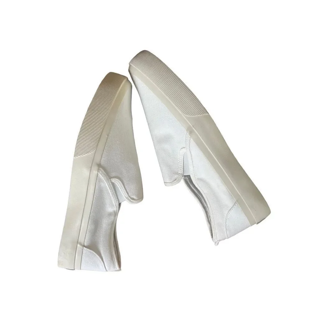 Everlane The Forever Slip-On‎ Sneaker womens 10 Mens 8.5 offwhite new - Picture 11 of 12